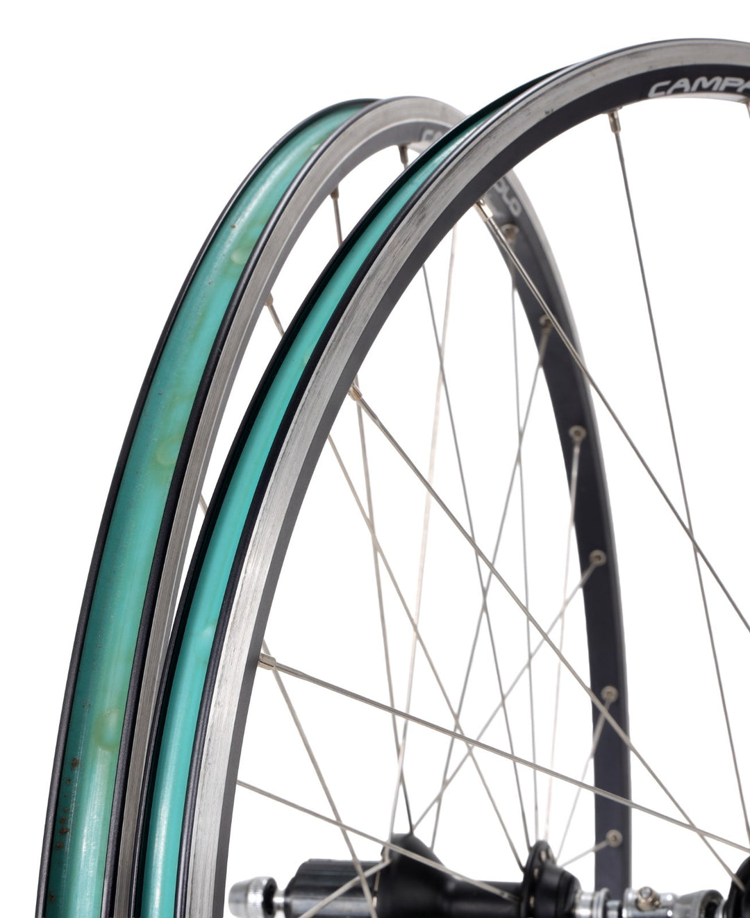 Campagnolo Proton Alloy Clincher Road Bike Wheelset Shimano 10 Speed Rim QR 700c