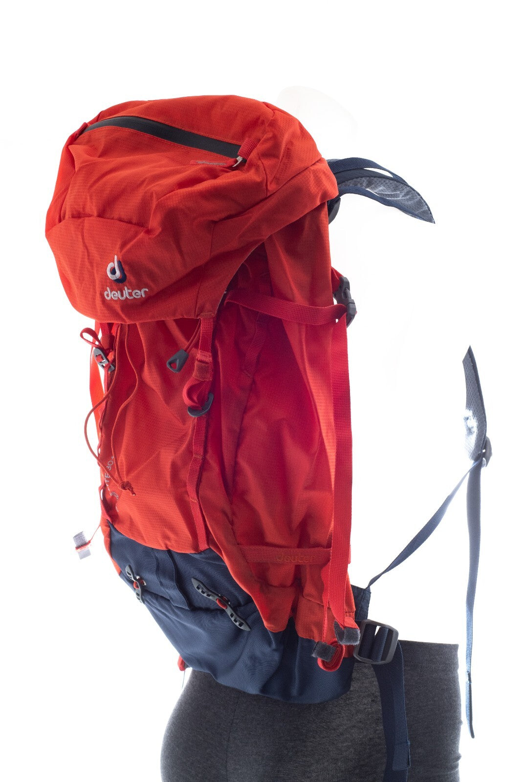 Deuter Guide Lite 30+ Mountaineering Backpack Cycling Commuter Pack Papaya-Navy