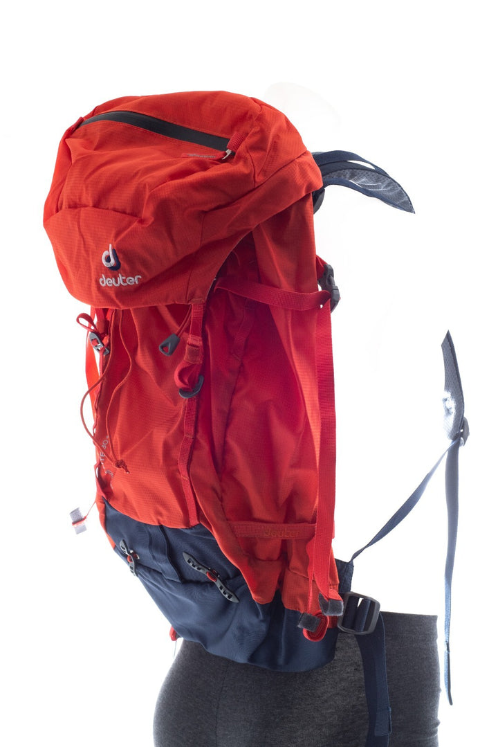 Deuter Guide Lite 30+ Mountaineering Backpack Cycling Commuter Pack Papaya-Navy