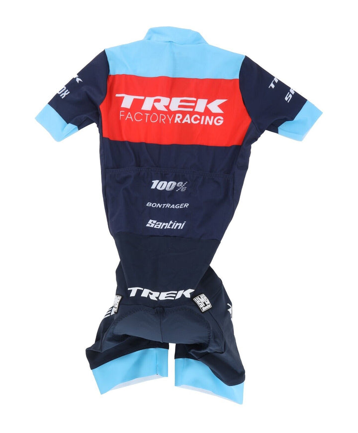 Santini Trek Factory Racing Team Issue Short Slv Speedsuit Men XS Road Cycling