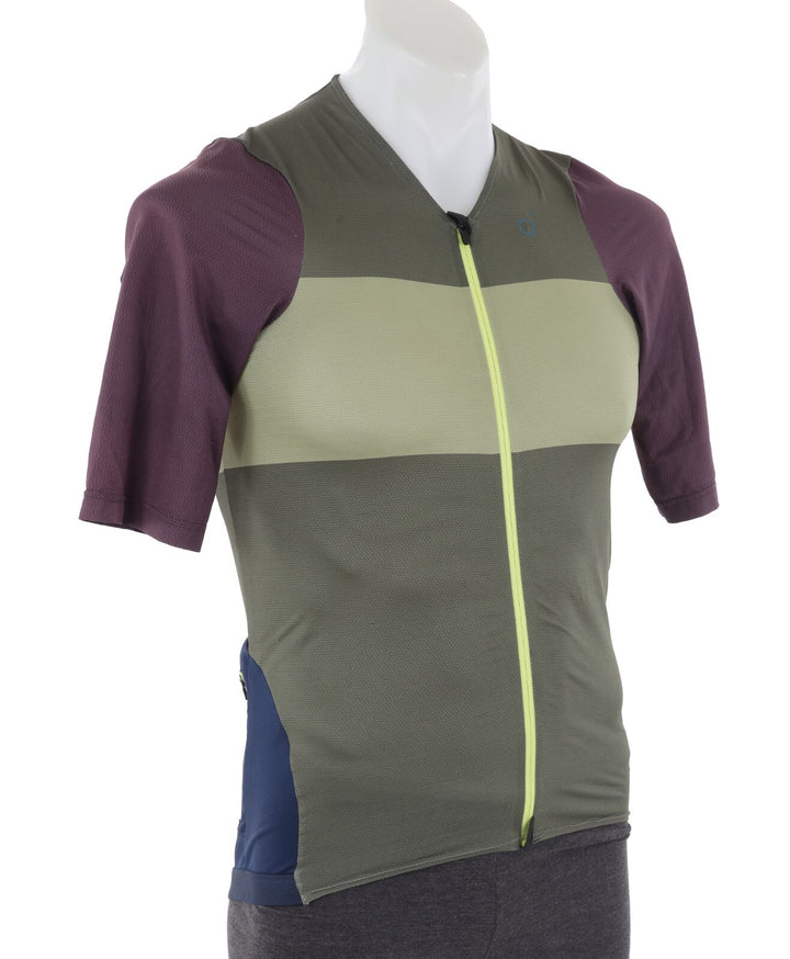 Velocio Concept SE Short Sleeve Jersey Men MEDIUM Green Road Gravel Bike MTB