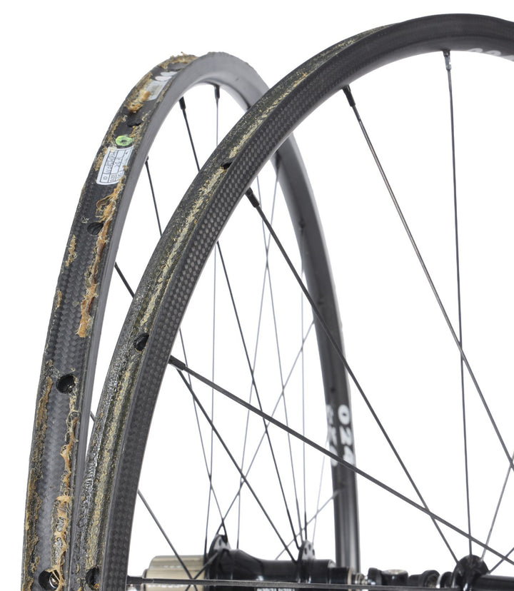 Zero Components 024 Carbon Tubular Road Wheelset Shimano 10 Sp 700c Rim Brake QR