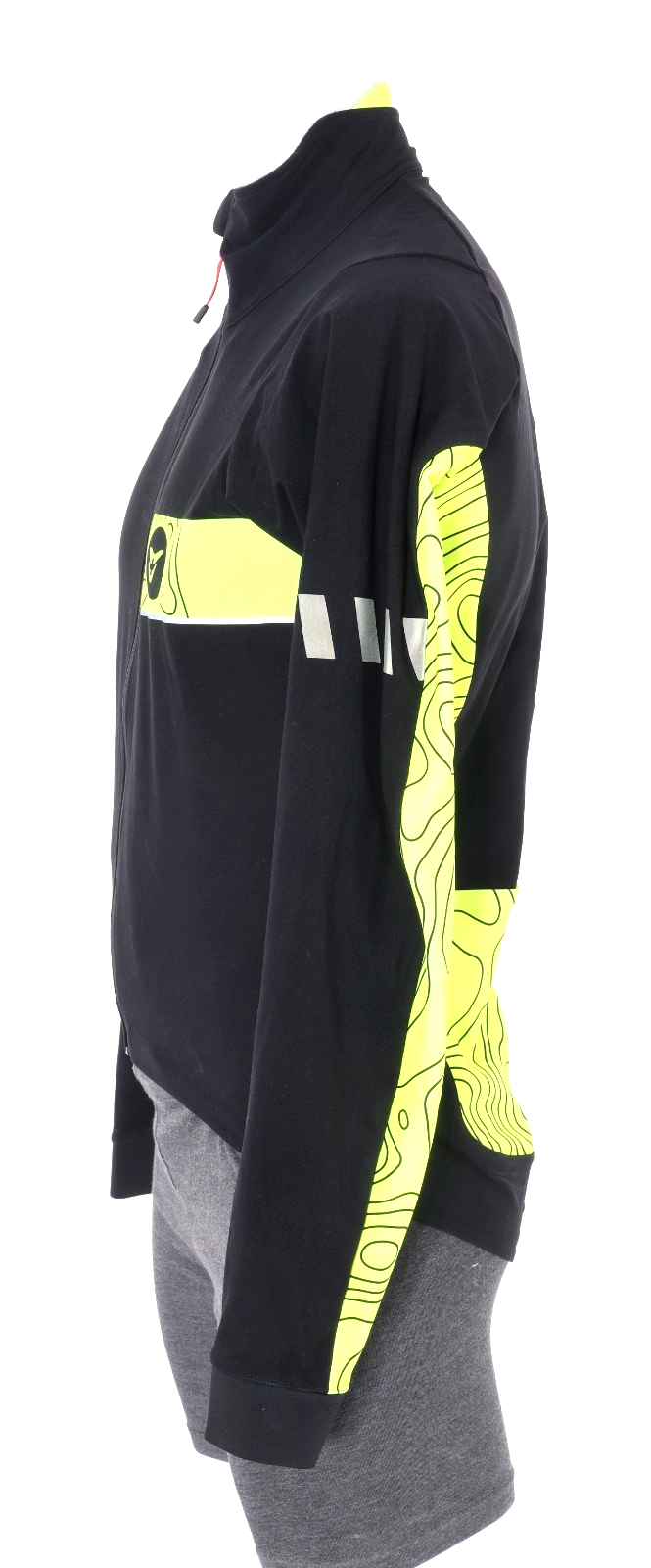 Cuore Gold Softshell Thermal Cycling Jacket Men MEDIUM Black Road Bike Windproof