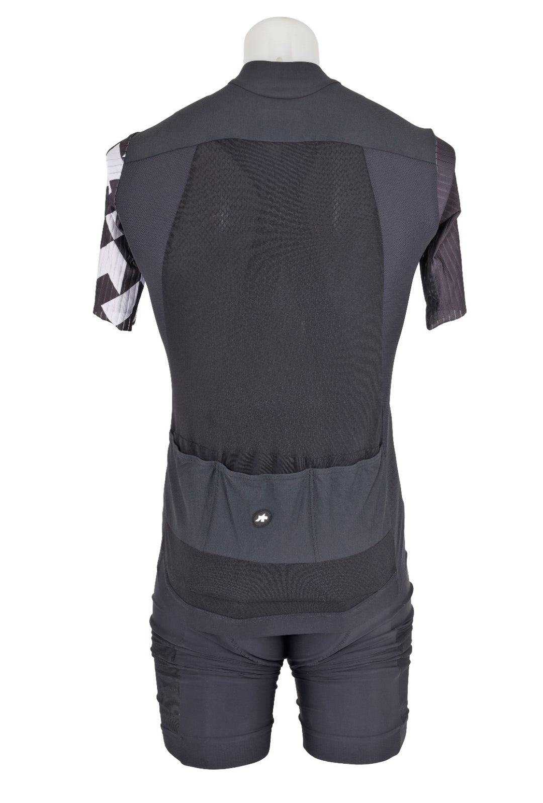 Assos Equipe RS Tactica Short Sleeve Cycling Kit Men LARGE Black Road Bike Cargo