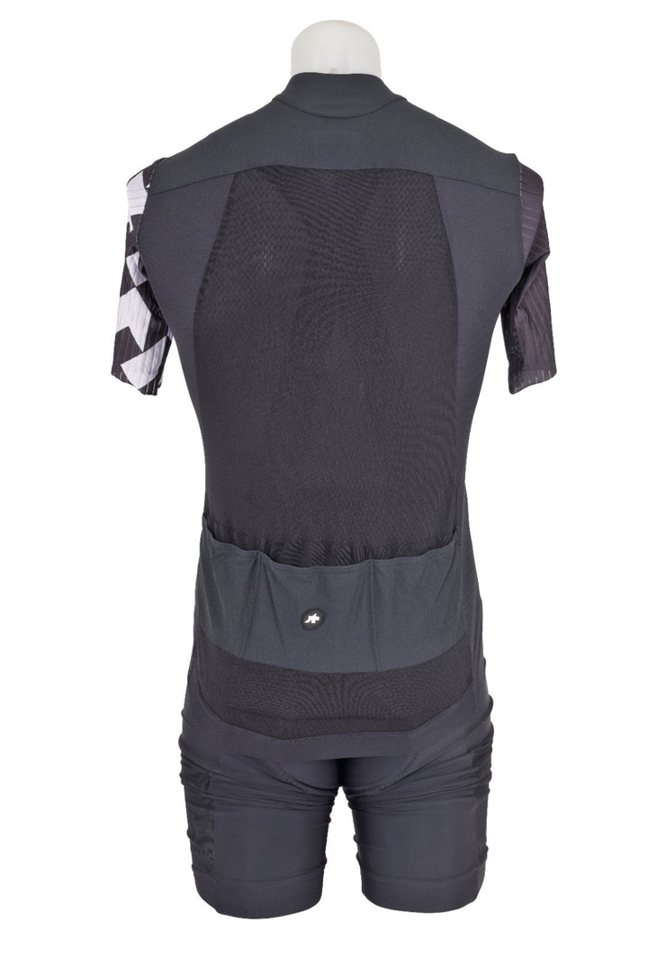 Assos Equipe RS Tactica Short Sleeve Cycling Kit Men LARGE Black Road Bike Cargo