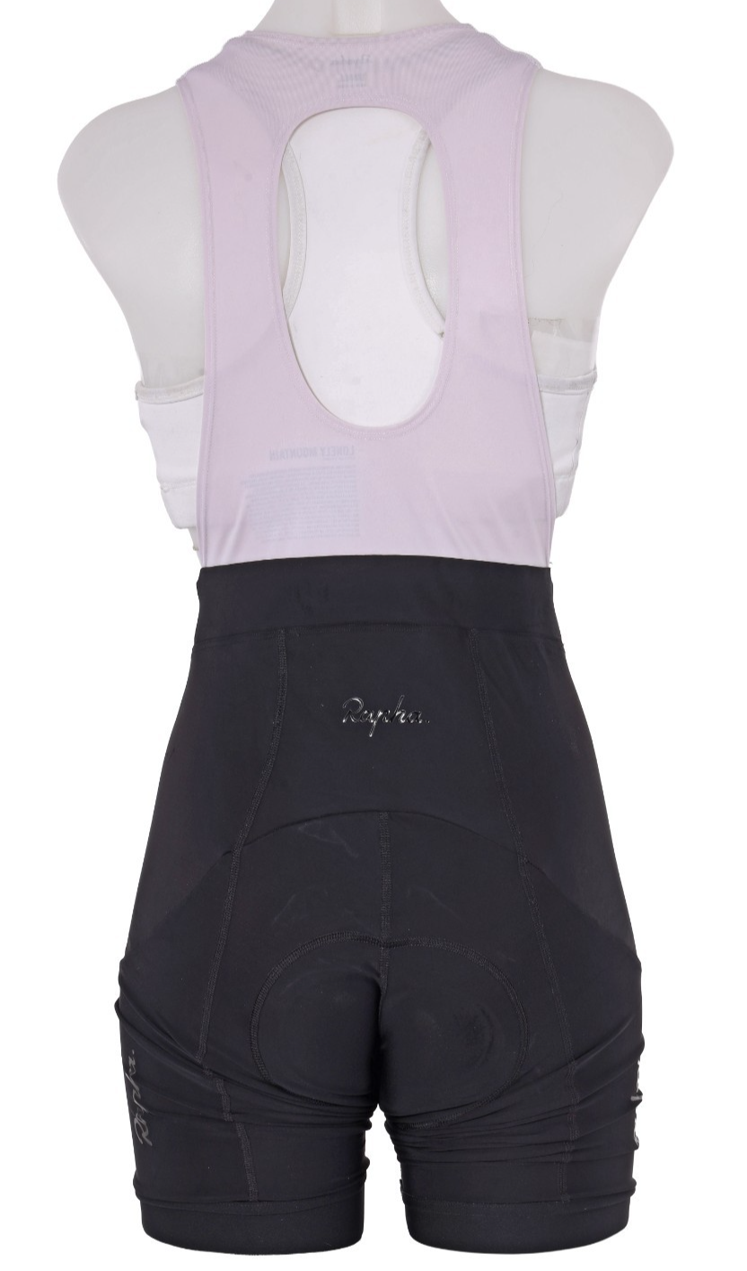 Rapha Core Bib Shorts Women SMALL Black Cycling Road Bike