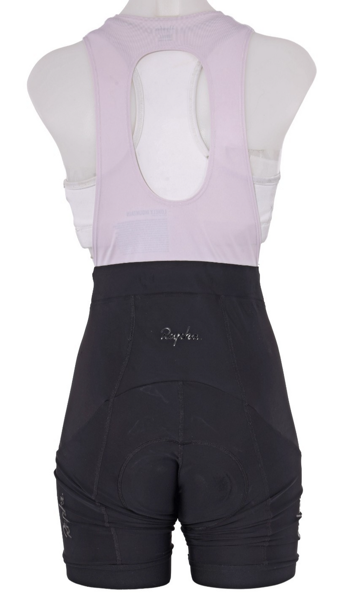 Rapha Core Bib Shorts Women SMALL Black Cycling Road Bike