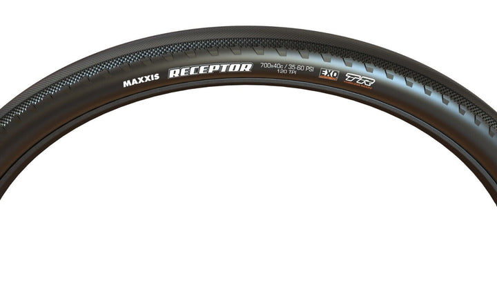 Maxxis Receptor Tubeless Gravel Bike Tires 700x 40c EXO Cyclocross 120TPI Race