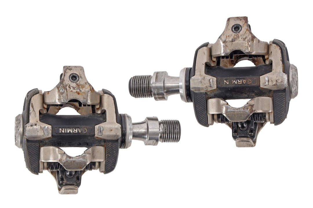 Garmin Rally XC100 Clipless Power Meter Mountain Bike Pedals Single Sided XC MTB