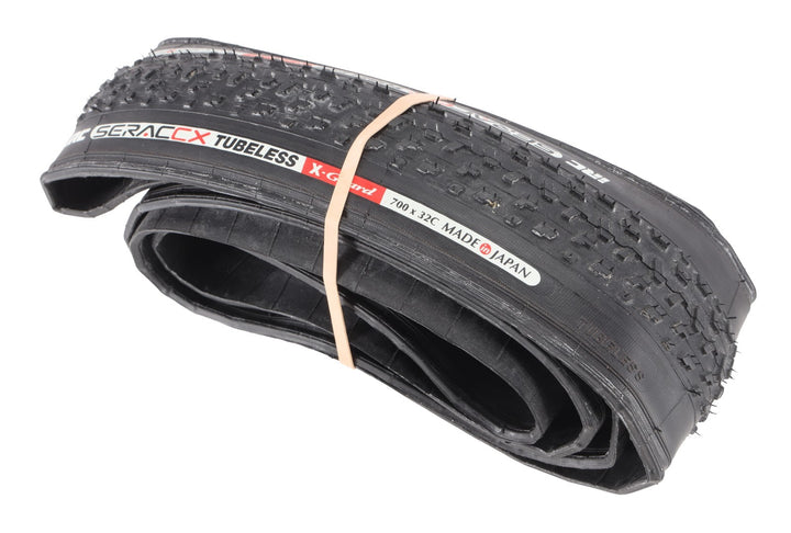 IRC Serac CX X-Guard Cyclocross Bike Tubeless Tire 700 x 32c BLACK Gravel Race