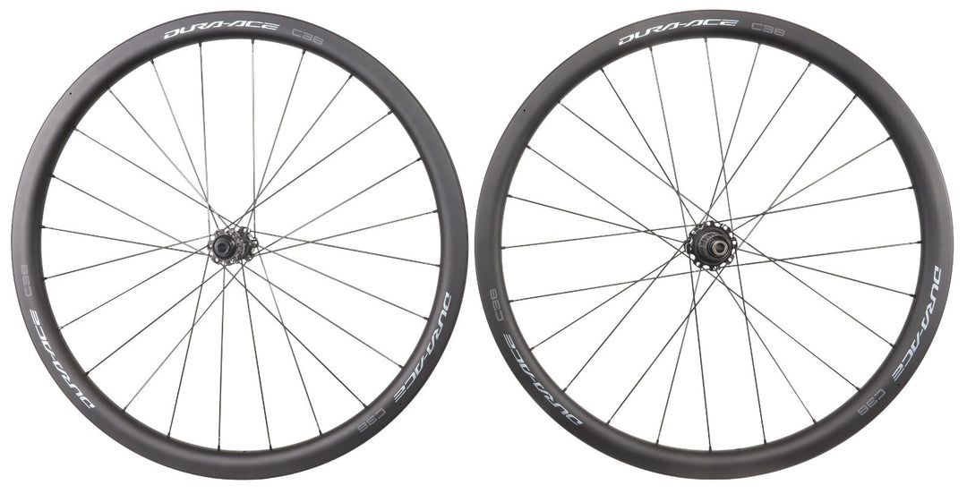 Shimano Dura-Ace WH-R9270 C36 CL Disc 12 Spd Tubular Carbon Wheelset 700c Bike