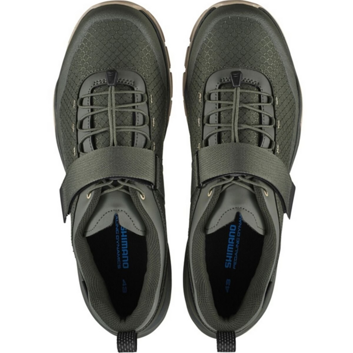 Shimano SH-EX500 Mountain Bike Shoes EU 43 US Men 9 OLIVE 2-Bolt E-Bike Hike