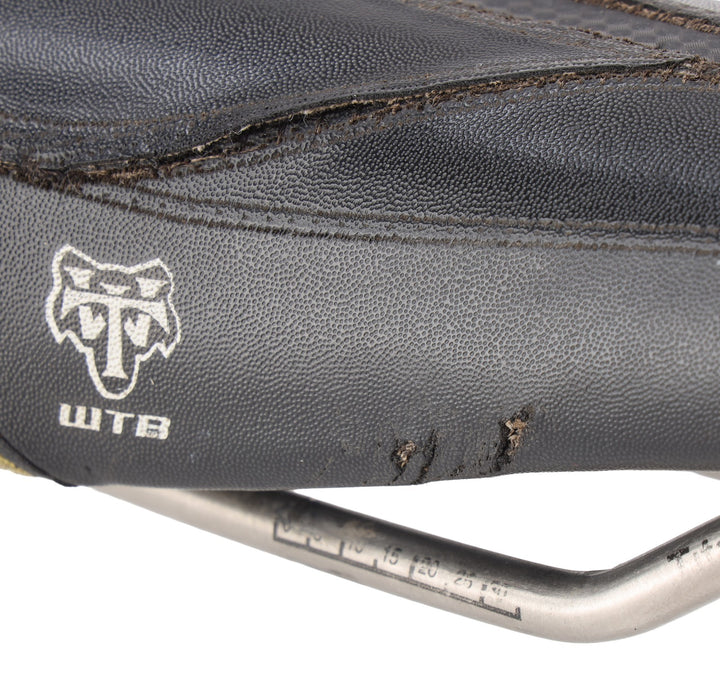 WTB Yeti Rocket V Mountain Bike Saddle 130mm 7 x 7mm Titanium Rail Vintage MTB
