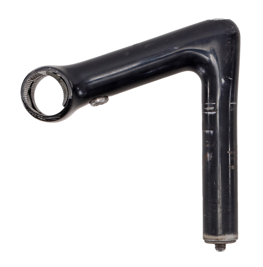 Cinelli 1R Quill Road Bike Stem 26.4mm Clamp 115mm Black 17° Vintage 22.2mm