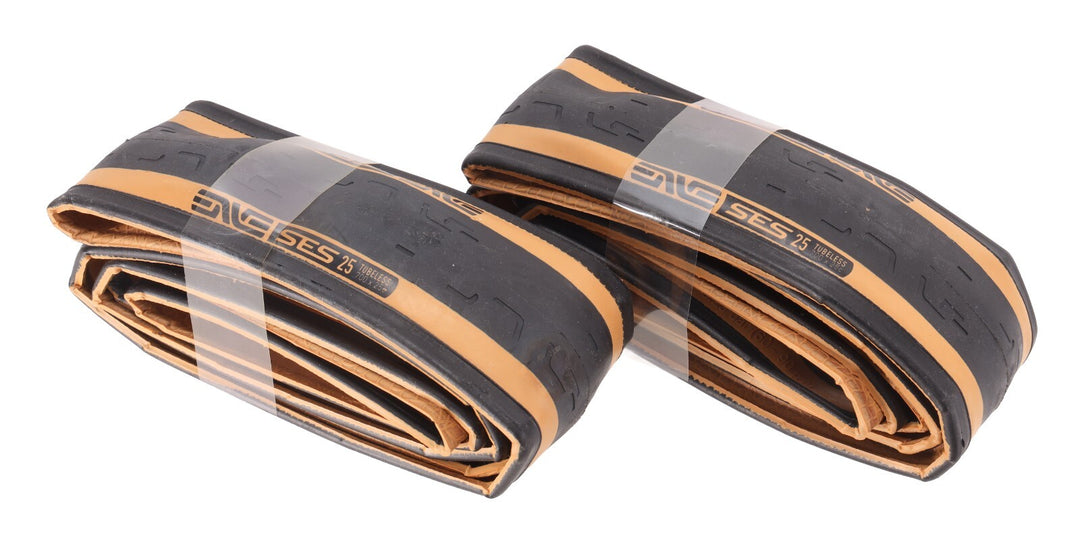 ENVE SES Road Bike Tire 700 x 25c 1 PAIR Tubeless Ready Clincher Aero Cycling