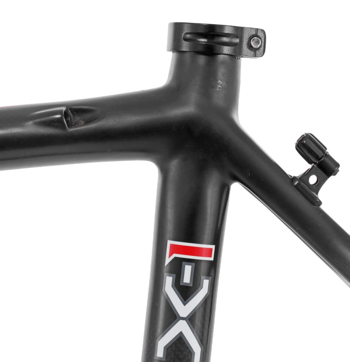 Sette CX-1 Carbon Cyclocross Bike Frameset 53cm WHITE/BLACK Cantilever QR Rim