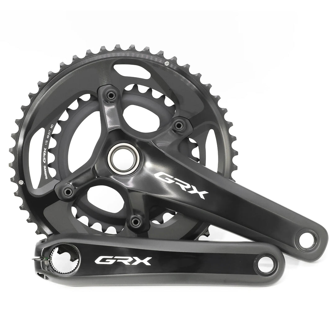 Shimano GRX FC-RX810 2x 11 Speed Gravel Bike Alloy Crankset 172.5mm 48/31T Black