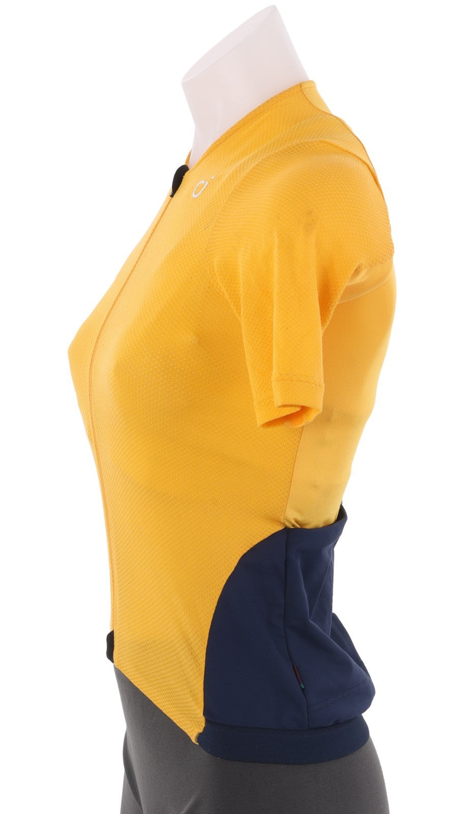Velocio Concept Radiator Short Sleeve Cycling Jersey Women XS Yellow Road Gravel
