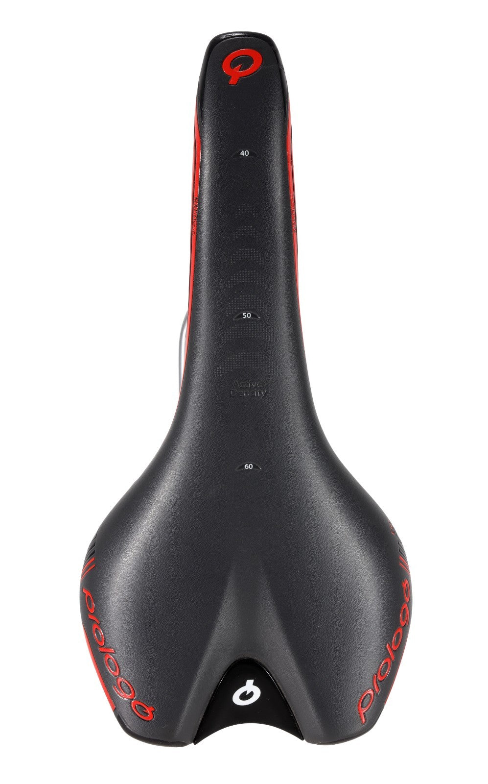 Prologo Nago Evo Road Bike Saddle 133mm 7 x 7mm Pro T2.0 Hollow Rail GREY RED