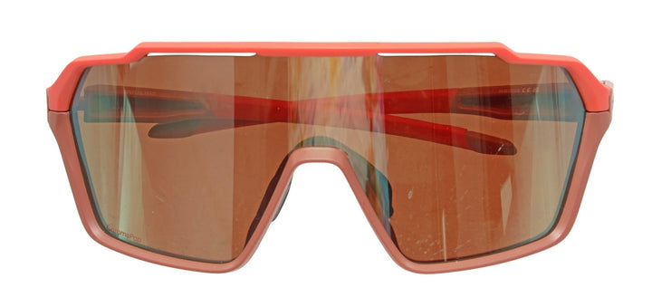Smith Shift XL MAG Sunglasses Peach Frame Green Lens + Clear Lens