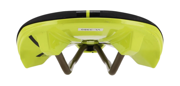 Syncros XR 1.5 Mountain Bike Saddle 132mm NARROW 7 x 7mm Ti Rail BLACK/YELLOW