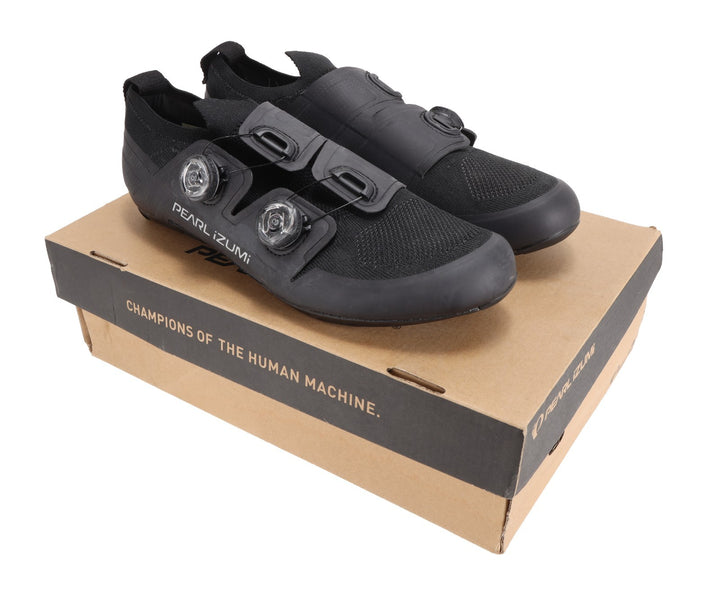 Pearl Izumi PRO Road v5 Carbon Bike Shoes EU 45.5 US Men 11 BOA BLACK 3-Bolt