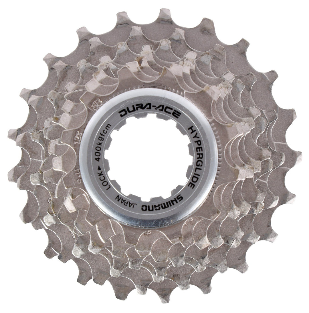 Shimano CS-7401 Dura-Ace HG 8 Speed Cassette 12-21T Road Bike Triathlon Vintage