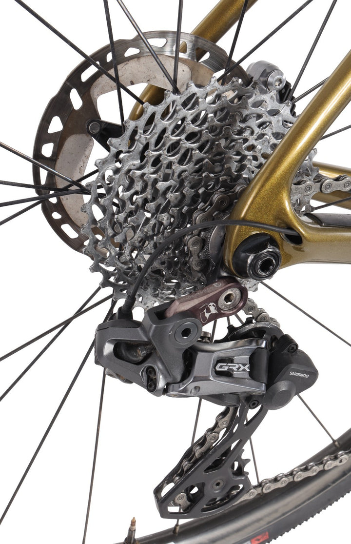 Cervelo Aspero Carbon Gravel Bike GRX Di2 2x 11s 4iiii Power 58cm GOLD ENVE 2020