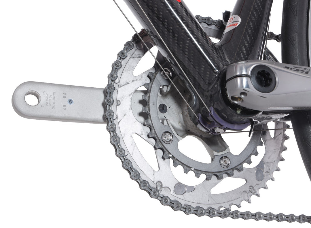 Eddy Merckx SXM Carbon Road Bike 51cm Shimano 105 2x 10s 700c Rim QR Italy 2008