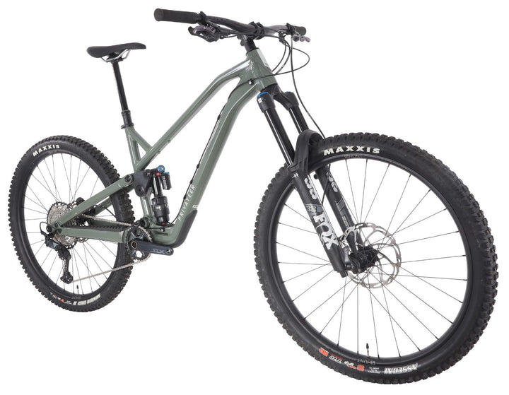 Privateer 161 Gen2 Alloy 29" Enduro Mtn Bike 1x 12s P3 LG Green Fox Shimano 2024
