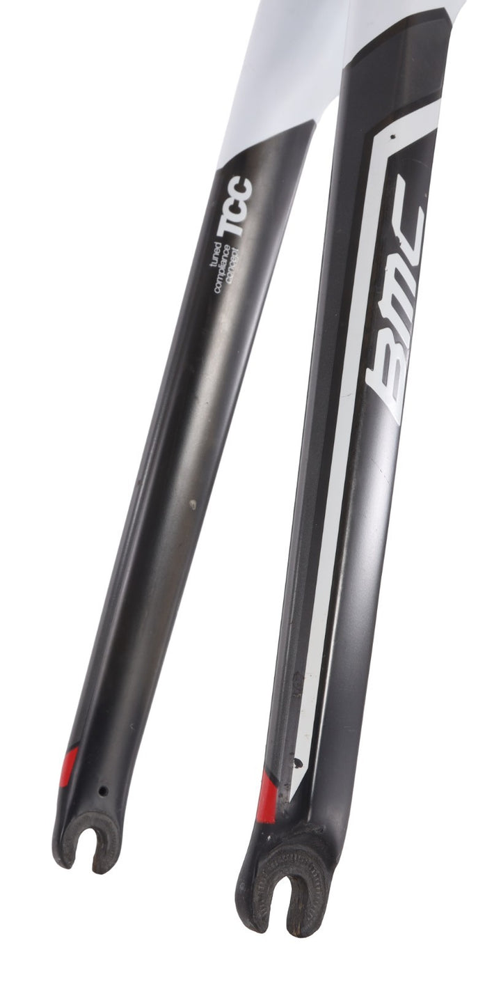 BMC Teammachine SLR01 TCC Carbon Road Bike Frameset 60cm Black/White Rim QR 2013