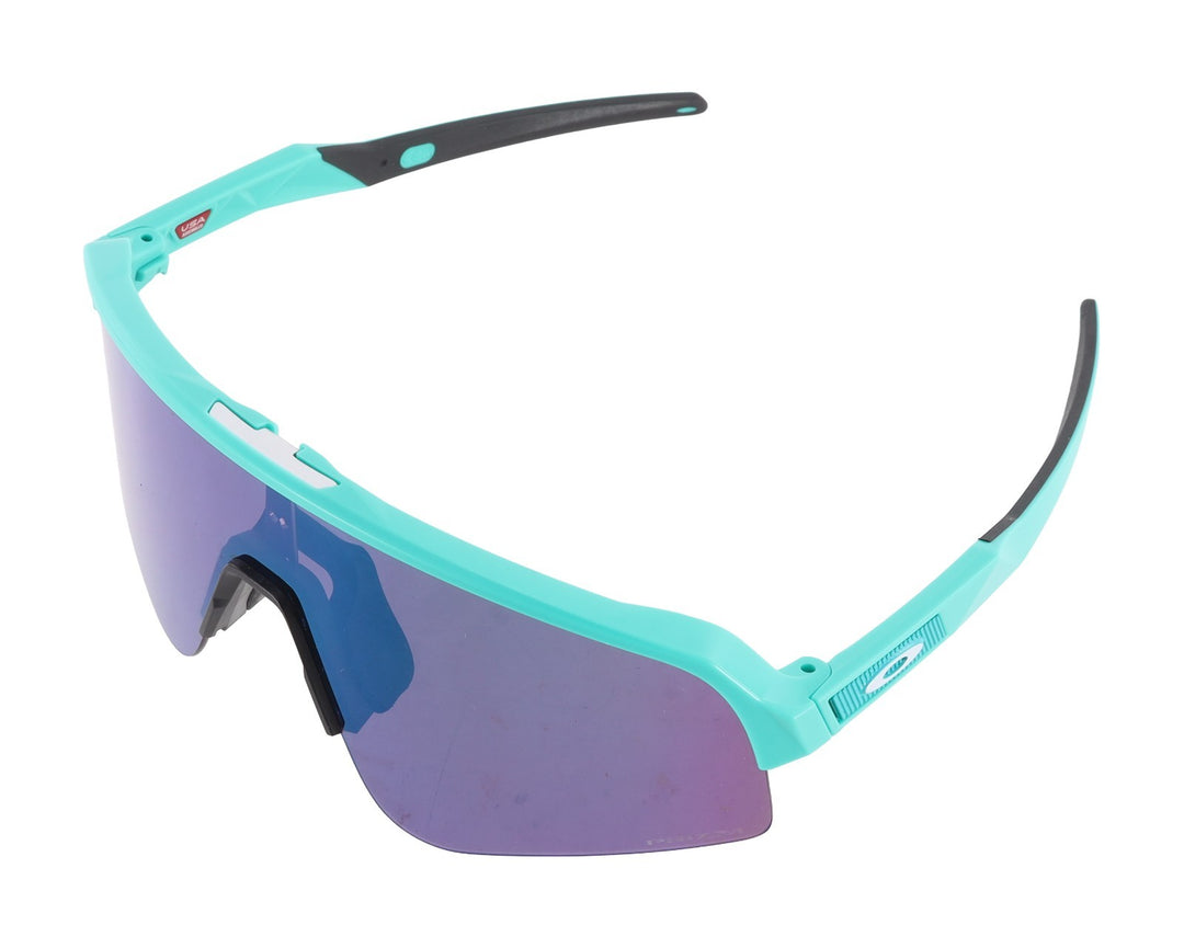 Oakley Sutro Lite Sweep Cycling Sunglasses Matte Celeste Prizm Road Bike Gravel