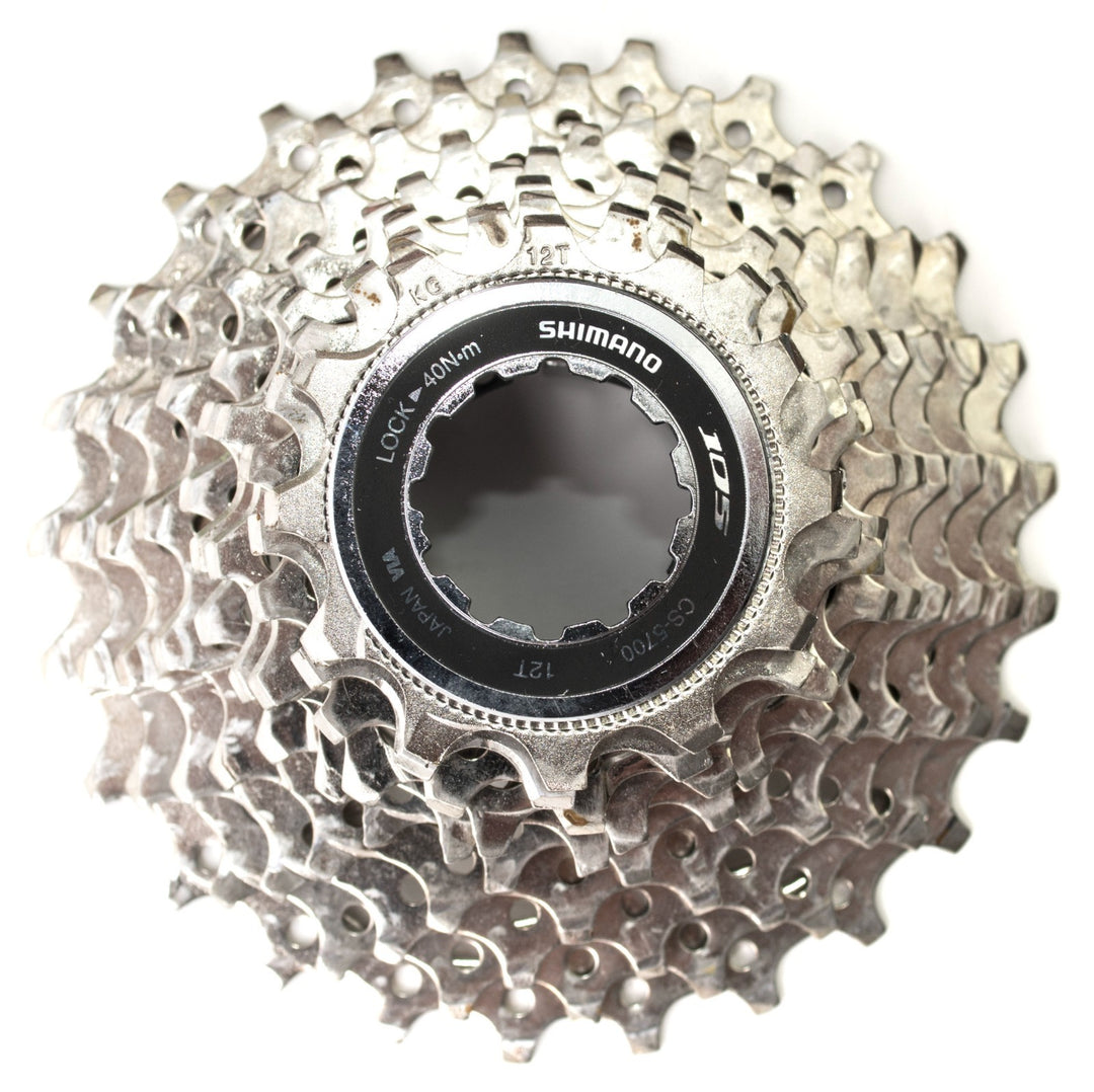 Shimano 105 CS-5700 10 Speed Road Bike Cassette 12-25T HG Steel Cogs Trainer