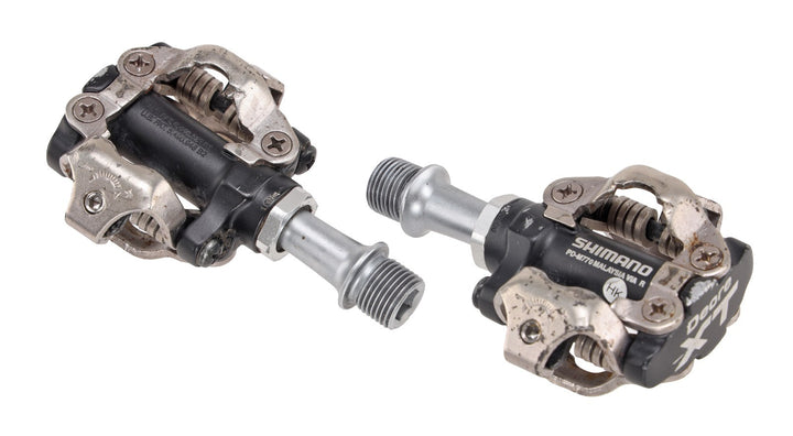 Shimano Deore XT PD-M770 SPD Clipless Mountain Bike Pedals 9/16" w/ Cleats MTB
