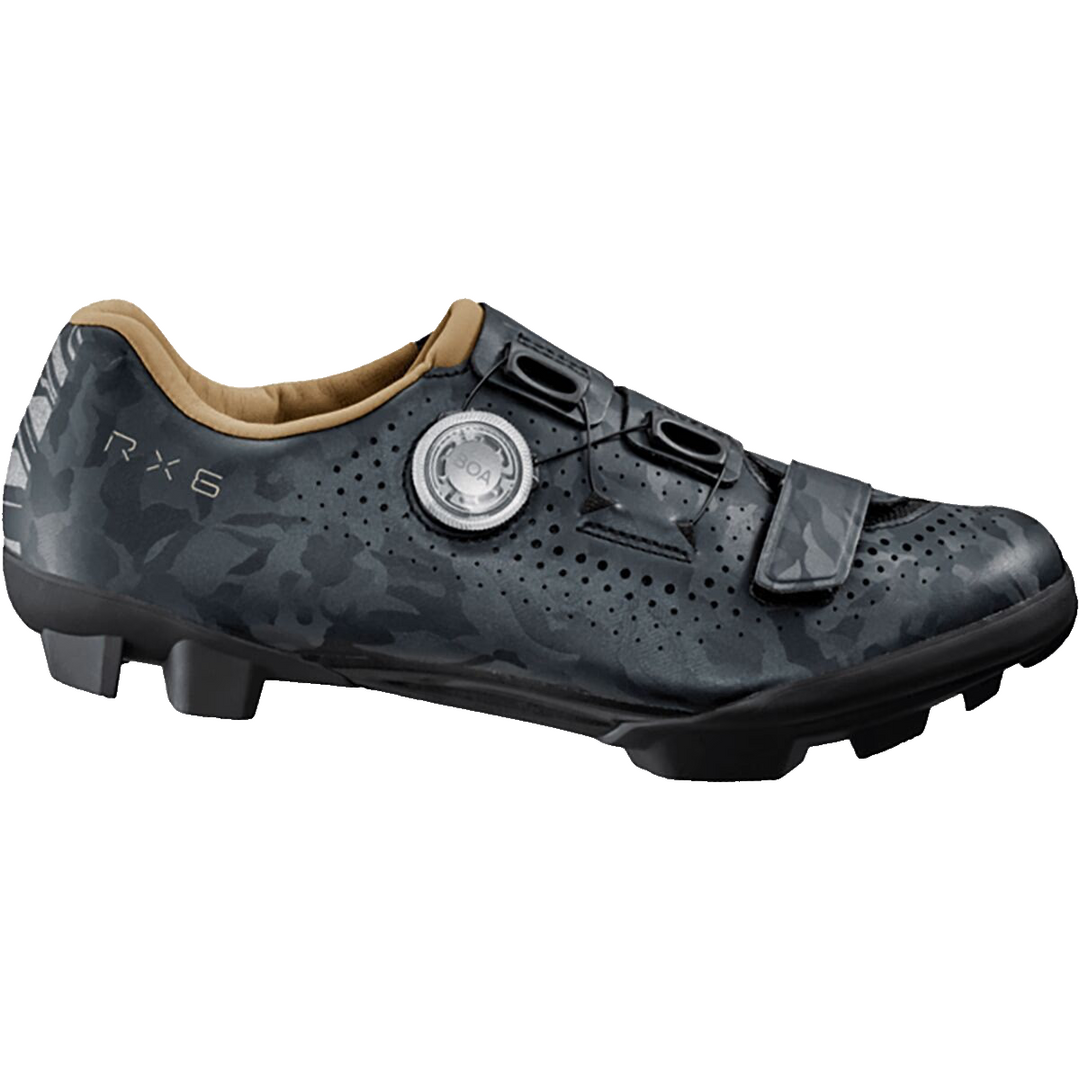 Shimano RX6W Women Carbon Gravel Bike Shoes EU 43 US W 10 STONE GRAY BOA SPD MTB