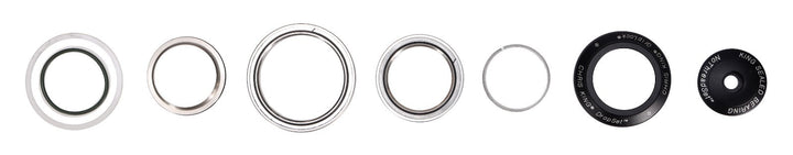 Chris King DropSet 2 GripLock Steel MTB Headset Tapered 42/52mm Matte Jet BLACK
