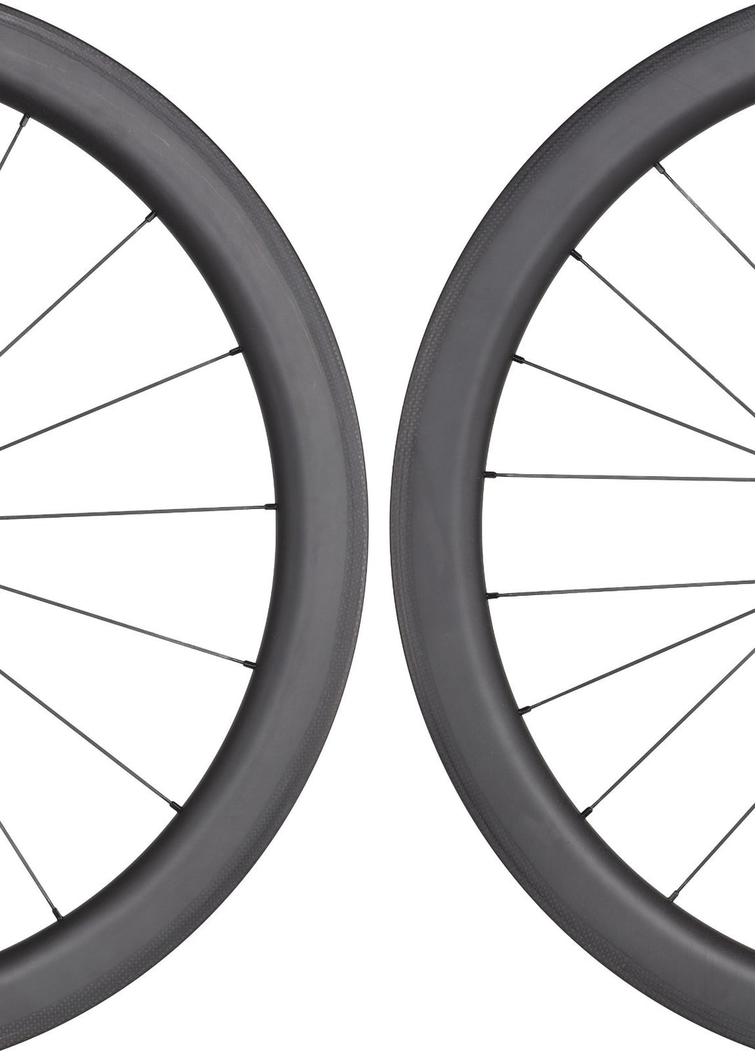 HUNT 50 Carbon Wide Aero Road Wheelset Tubeless Shimano 11 Spd 700c QR Rim Brake