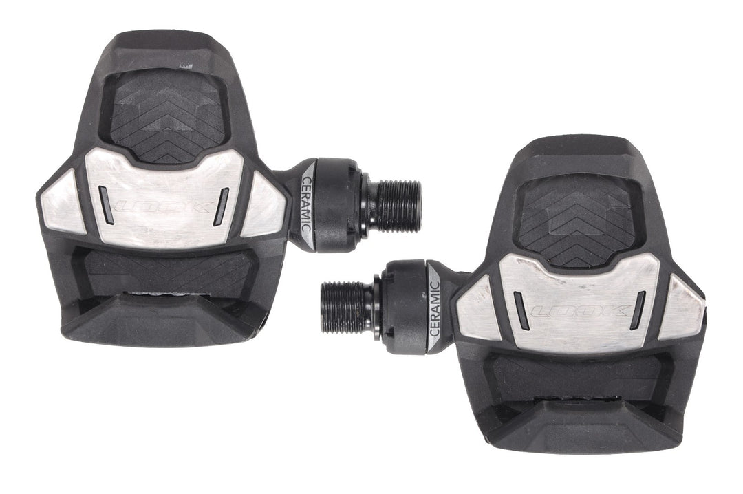 Look Keo Blade Carbon Ceramic Ti Road Bike Pedals 3-Bolt w/Cleats Race