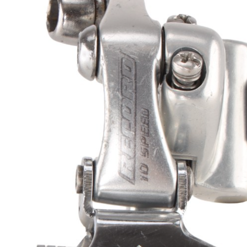 Campagnolo Record 2 x 10 Speed Road Bike Front Derailleur Braze-On Double