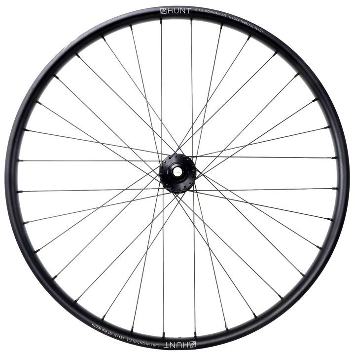 HUNT E_All Mountain MTB 27.5 Alloy Mtn Bike FRONT Wheel 6 Bolt Disc 15x 110mm DH