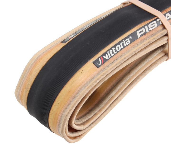 Vittoria Pista Clincher G+ Track Bike Tire 700 x 23c TAN WALL Velodrome Racing