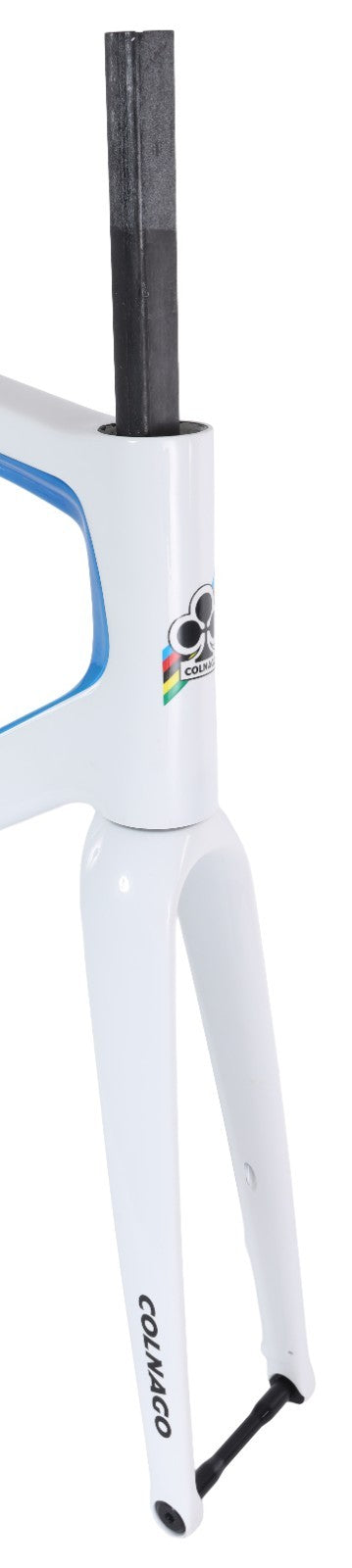 Colnago V3Rs Carbon Disc Road Bike Frameset 56cm White/Blue Thru-Axle 700c 2022