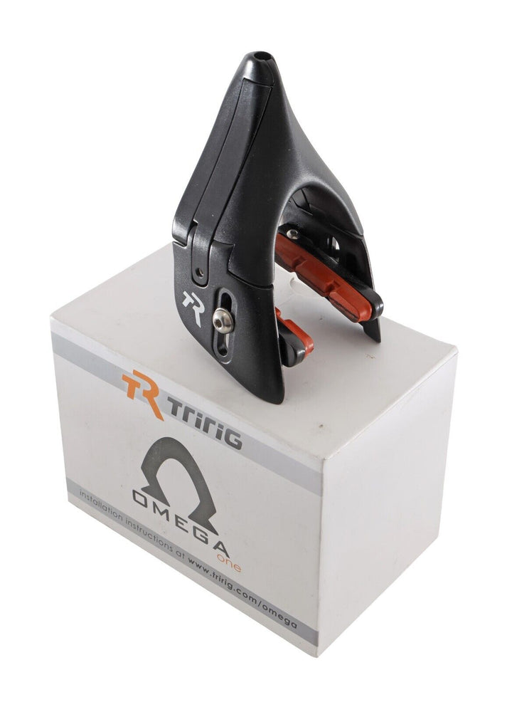 TriRig Omega One Aero Road Bike Rim Brake Caliper F/R Dual Pivot Center Pull TT