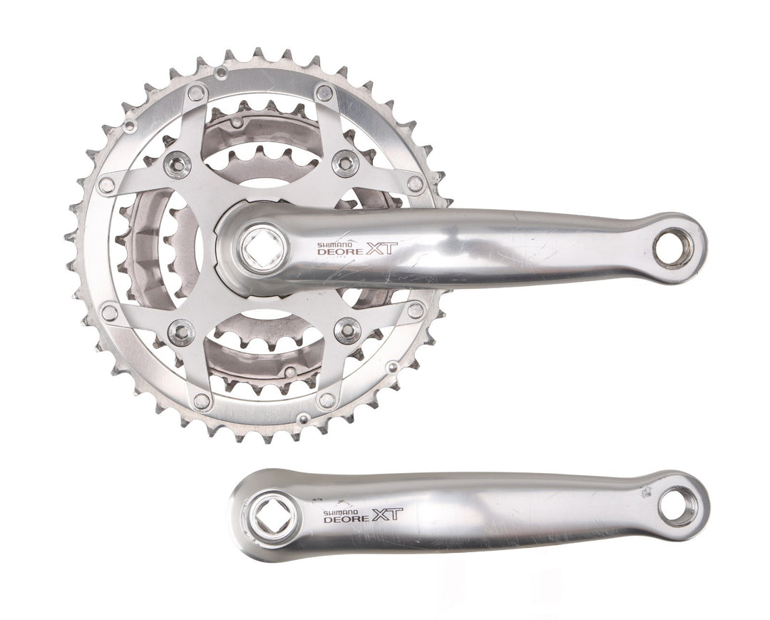 Shimano Deore XT FC-M739 175mm 42/32/22T 3x 8 Spd Mountain Bike Crankset Vintage