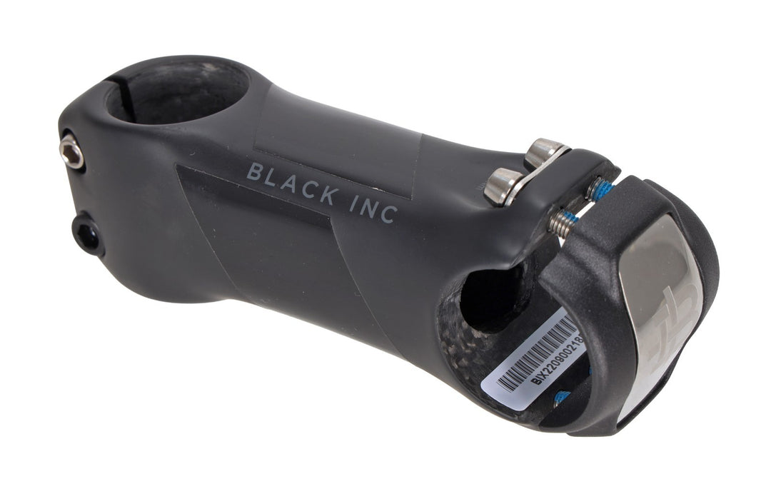 Black Inc Carbon Road Bike Stem 31.8 x 90mm 6º Black Gravel Titanium Hardware