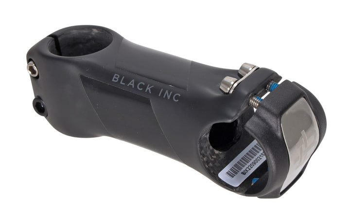 Black Inc Carbon Road Bike Stem 31.8 x 90mm 6º Black Gravel Titanium Hardware