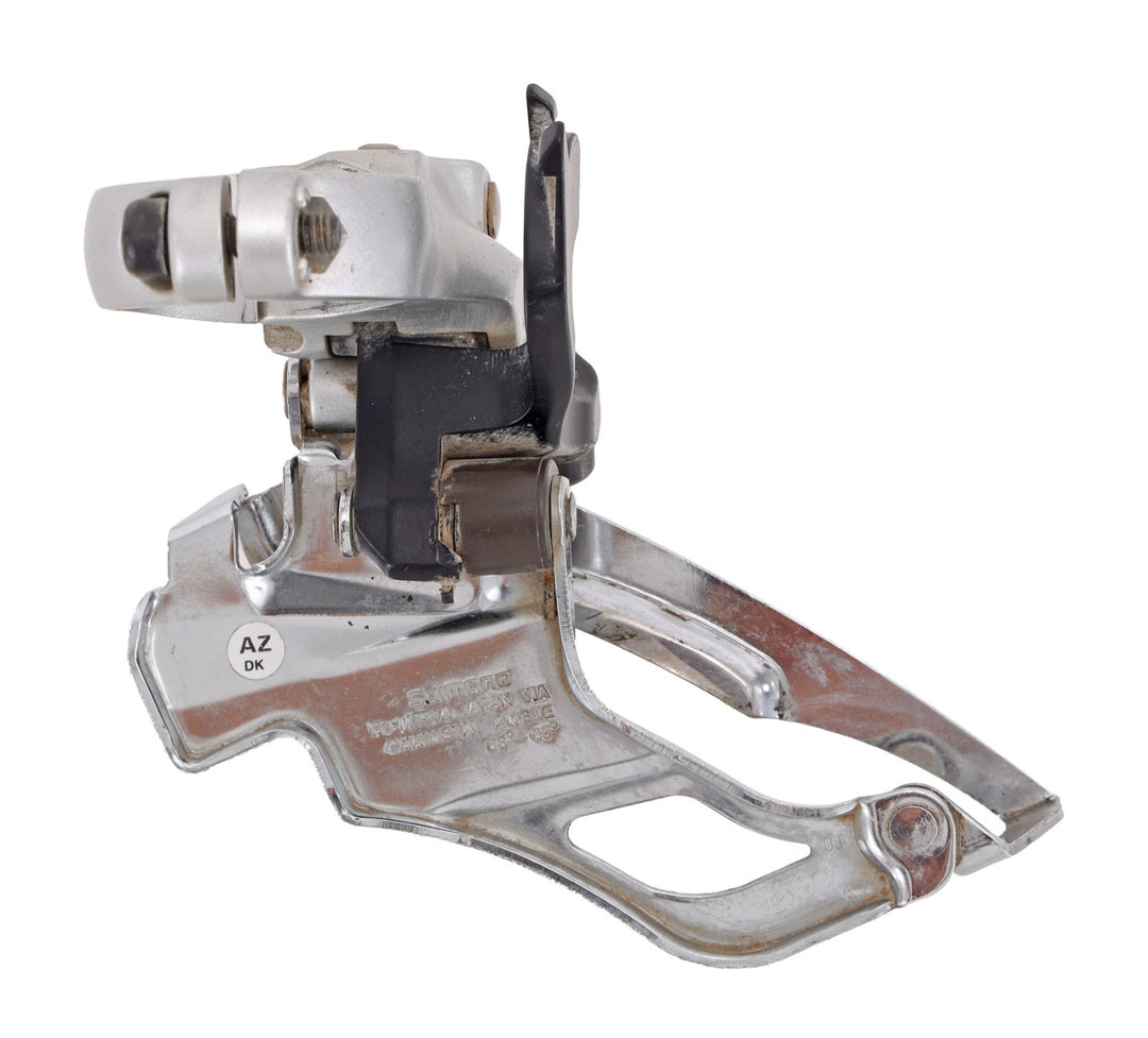 Shimano Deore XT FD-M761A 3x 9s MTB Front Derailleur Clamp-On 34.9mm Dual Pull