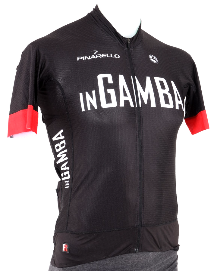 Castelli inGamba Short Sleeve Road Bike Jersey Men MEDIUM Black Italy Race