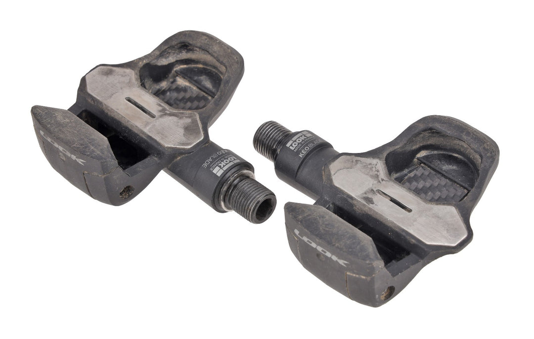 Look KEO Blade Carbon Clipless Road Pedals 2019 World Champion 3-Bolt w/ Cleats