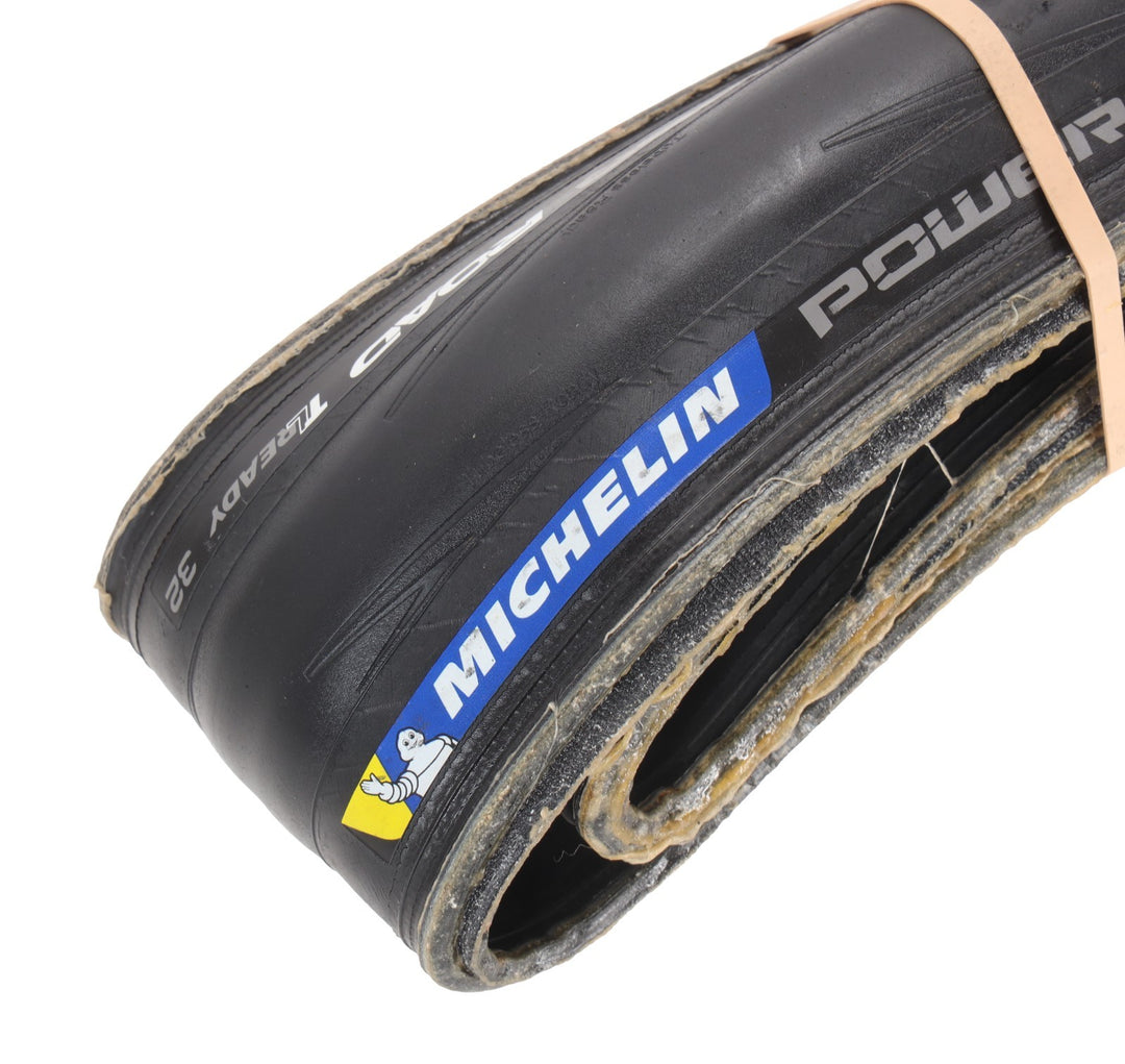 Michelin Power Road Bike Tubeless Tires 700 x 32c PAIR Race BLACK Cycling
